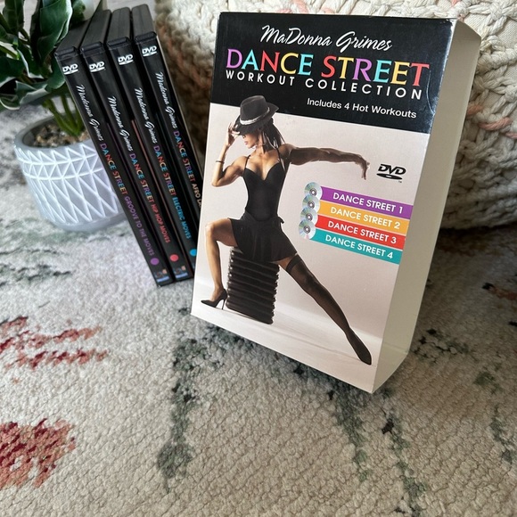 Y2K Madonna Grimes Dance Street Workout Collection DVD Set of 4 Fitness Dance - Picture 11 of 16